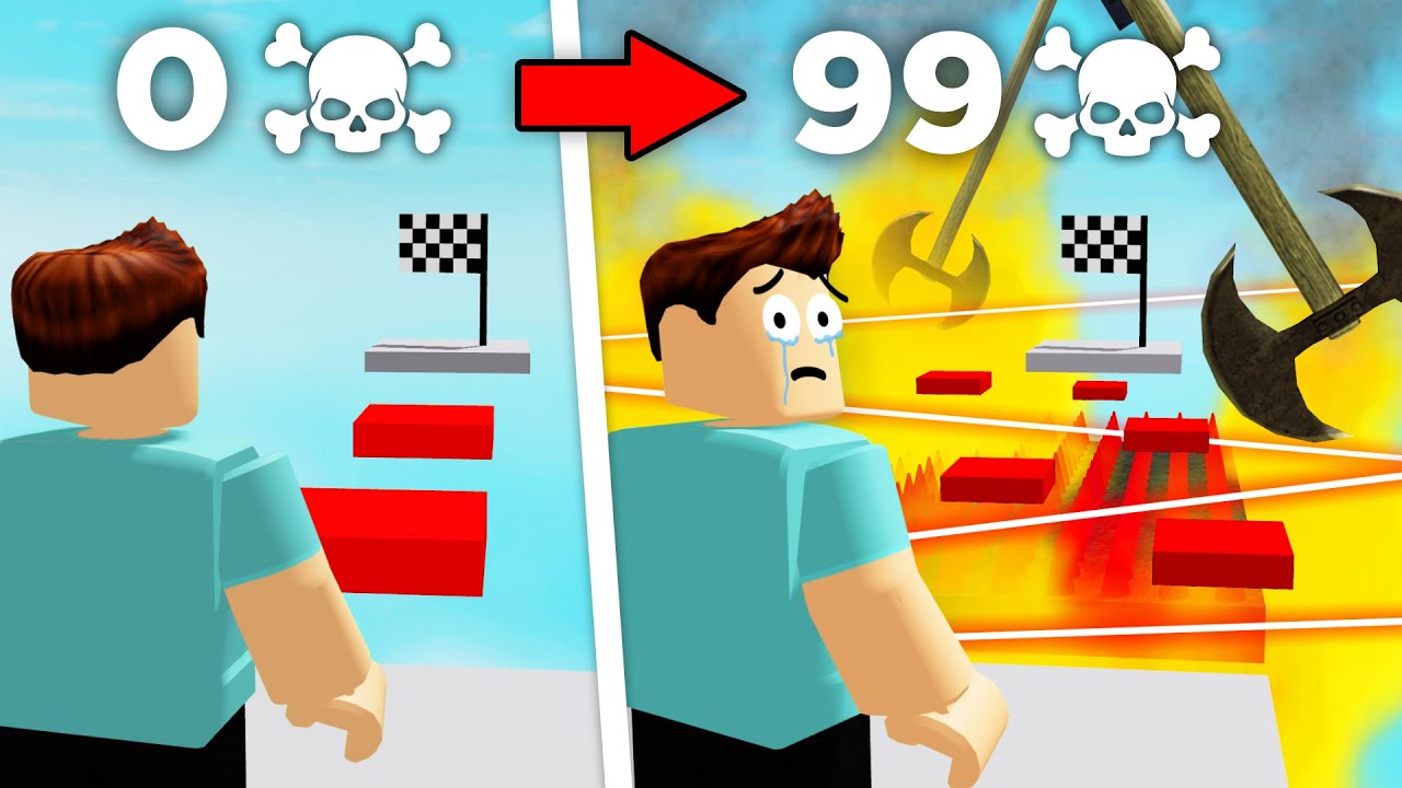 This Obby Gets Harder Every Time You Die Roblox Youtube - denis roblox obby playlist