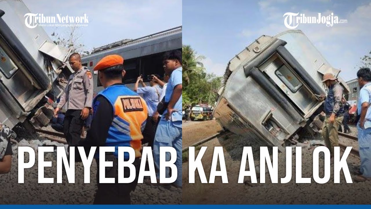 KA Argo Semeru dan KA Argo Wilis Anjlok di Sentolo-Wates