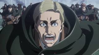 Scout's Final Charge - Erwin's Death: Levi's Farewell || Attack on Titan Season 3 Dub | HD screenshot 4