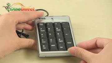 VOL FC-689k Mini USB Numeric Keypad - dinodirect
