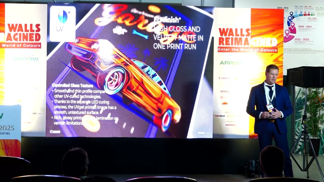 Ruud Sturme at Printscape 2025 | Canon Production Printing Innovations