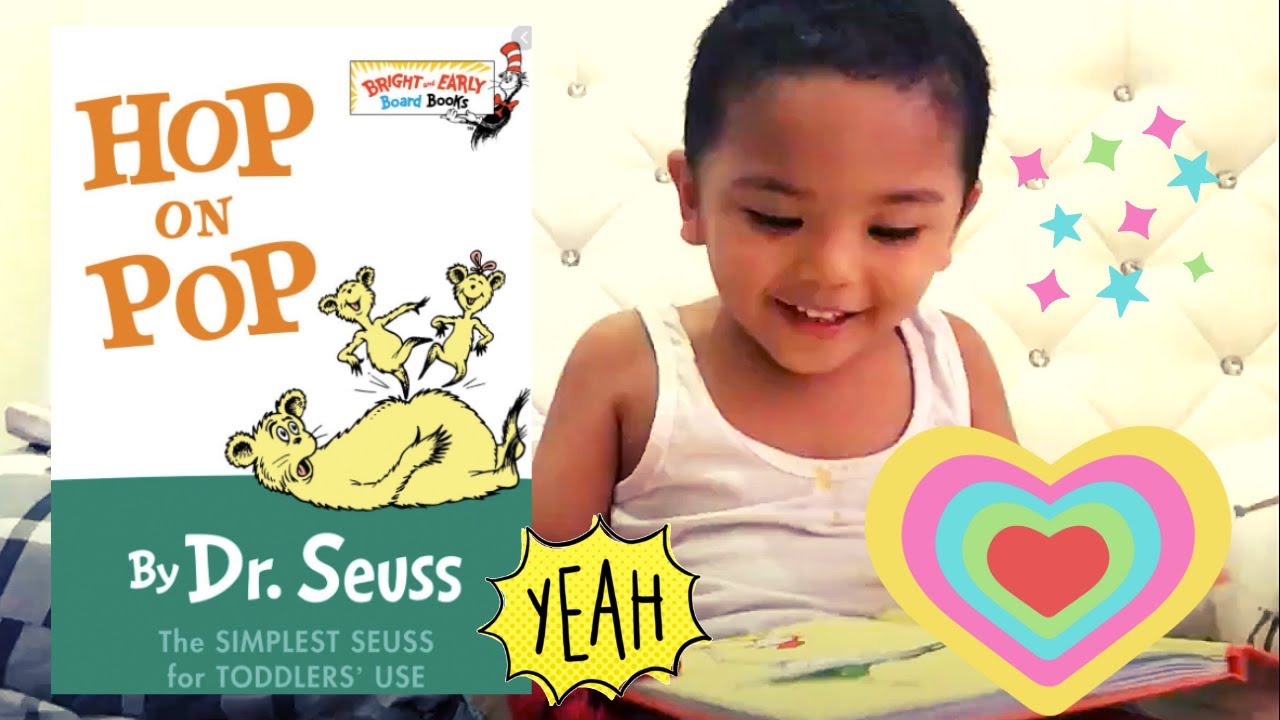 HOP ON POP by DR. SEUSS read aloud book for children - YouTube