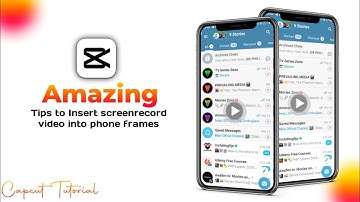 How to ADD MOBILE FRAME on your video with Capcut | Capcut Tutorial