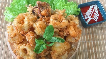 Cách làm MỰC CHIÊN XÙ chiên không bị nổ, văng dầu | I Can Cook