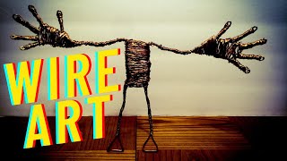 Wire Animation - Ticktok Gone - Check Out Wire Art - Dino 1027