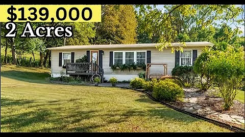 Log Cabin On 2 Acres in Pennsylvania with 3 Beds for $139K