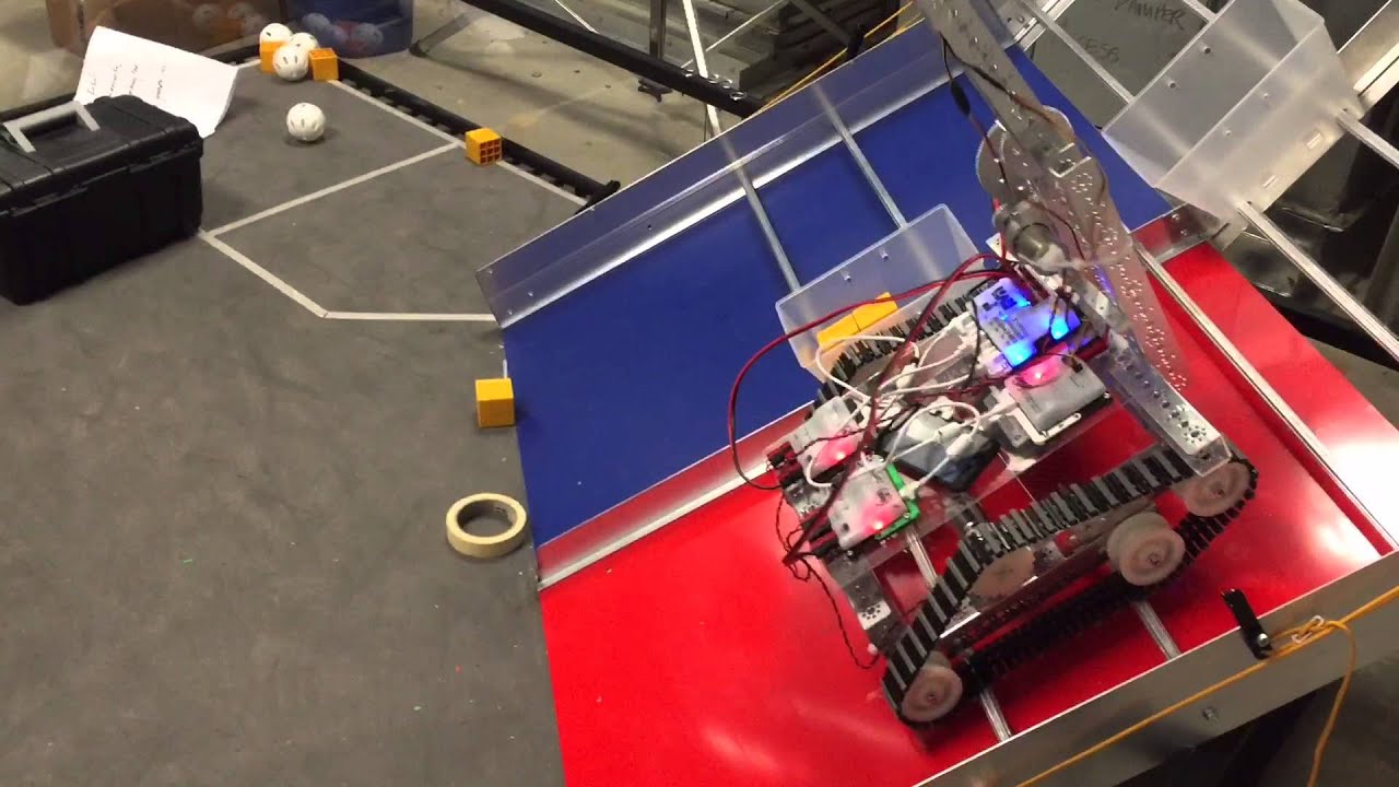FTC Res-q robot climb - YouTube