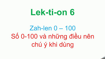 học tiếng đức 🌞Học đếm số, 👉ZAHLEN 0-100, Và những điều cần lưu ý khi dùng và trả lời 🌏