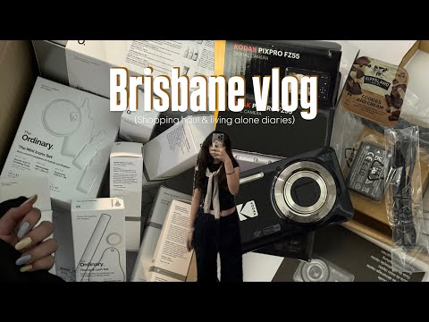 布里斯本vlog |在澳洲買了什麼🛍️ 換了新美甲💅 聖誕節的Kmart🎄 柯達FZ55開箱📷 買了快2公斤的The ordinary|