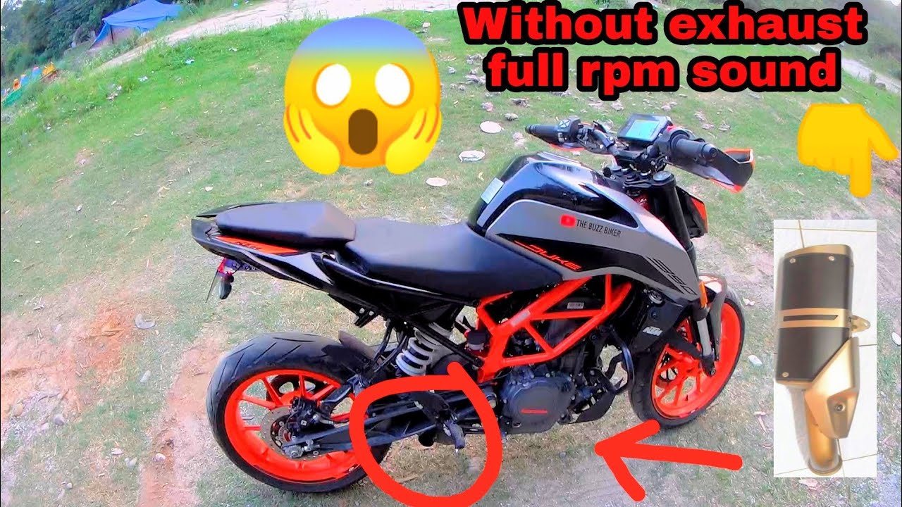 KTM Duke 390 bs6 / Without Exhaust 