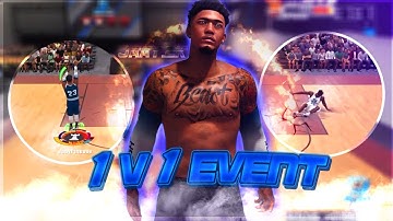 Breaking EVERYONES ANKLES At The 1V1 Event With My DemiGod Build On NBA 2K20! FUNNY GAMEPLAY!