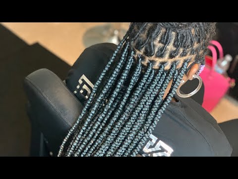 HOW TO: BRAIDS OVER DREADS