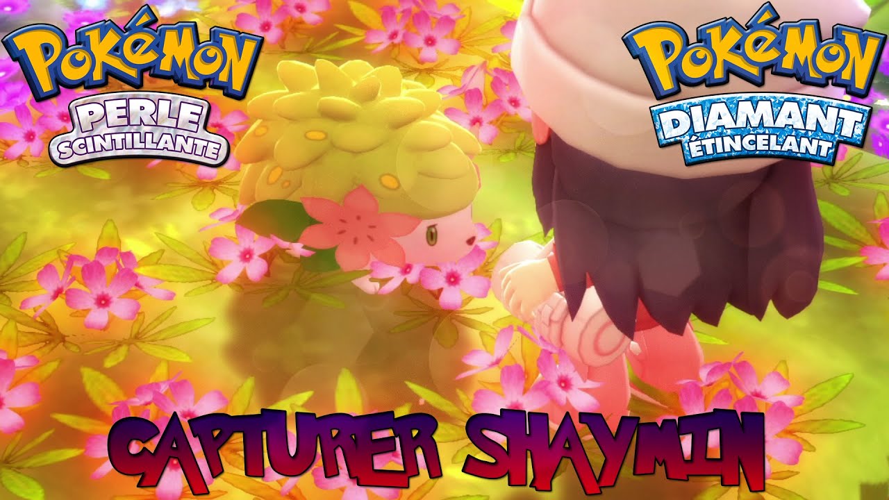 Shaymin Shiny 6IV FR - Pokémon Diamant Étincelant / Perle Scintillante Sur Nintendo Switch