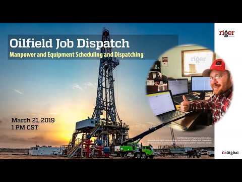 Oilfield equipment dispatching software | RigER webinar #19 thumbnail
