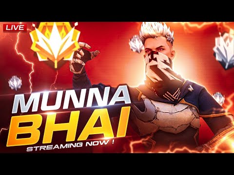 Grandmaster Live Rank Push Free Fire Telugu - Munna Bhai is Live - Telugu Gaming Live #mbg