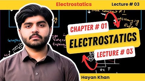 Electrostatics MDCAT Lecture # 03 | Capacitor Full Topic | Hayan Khan MDCAT Lectures