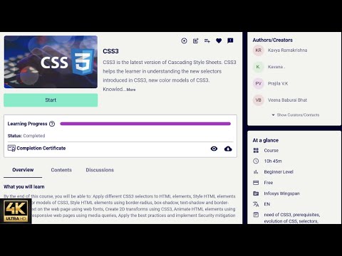Infosys Springboard | CSS3 | Assessment 100% Working Answers | 4K #infosys #springboard #css #css3
