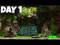 We Lived 24 hours Inside of a Dropdown Cave in ARK  |  4 Man  |  ARK: Survival Evolved