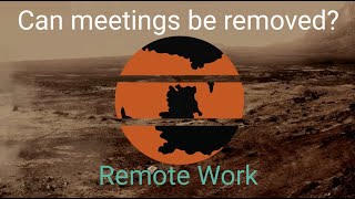 Can Meetings Be Removed?