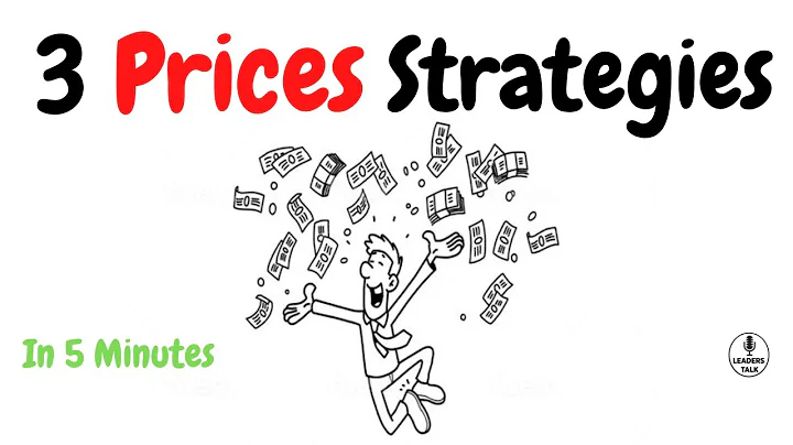 Learn the Secrets of 3 Pricing Strategies -- in 5 Min