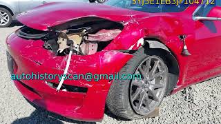 5YJ3E1EB3JF104712 Tesla model 3 long range/performance 2018