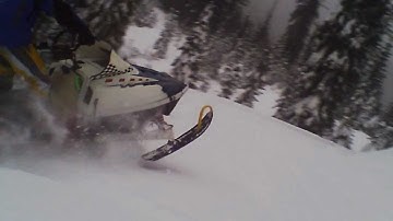 Polaris mod sled hill climb