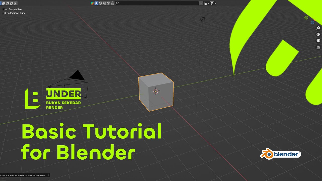 BUNDER Part 1 Introduction to Blender - YouTube