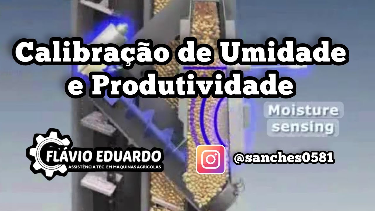 CR - Calibração do Sistema de Umidade e Produtividade da Colheitadeiras CR