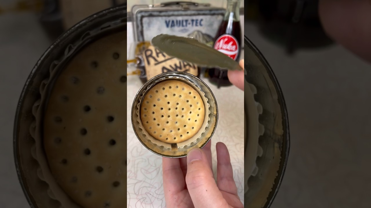 Opening & Trying 50 Year Old Fallout Shelter Crackers☢️