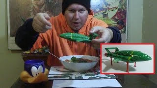 THUNDERBIRD 2 & 4 Matchbox 1992 | Red Curry Noodle MUKBANG