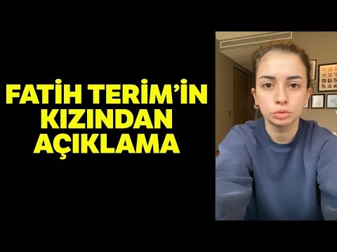 Fatih Terim'in Kızı Buse Terim’den Açıklama