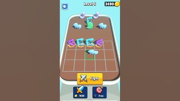 merge alphabet lord run gameplay level 6 #shorts