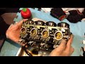 Motorcycle Carb removal and clean yamaha r6 5eb