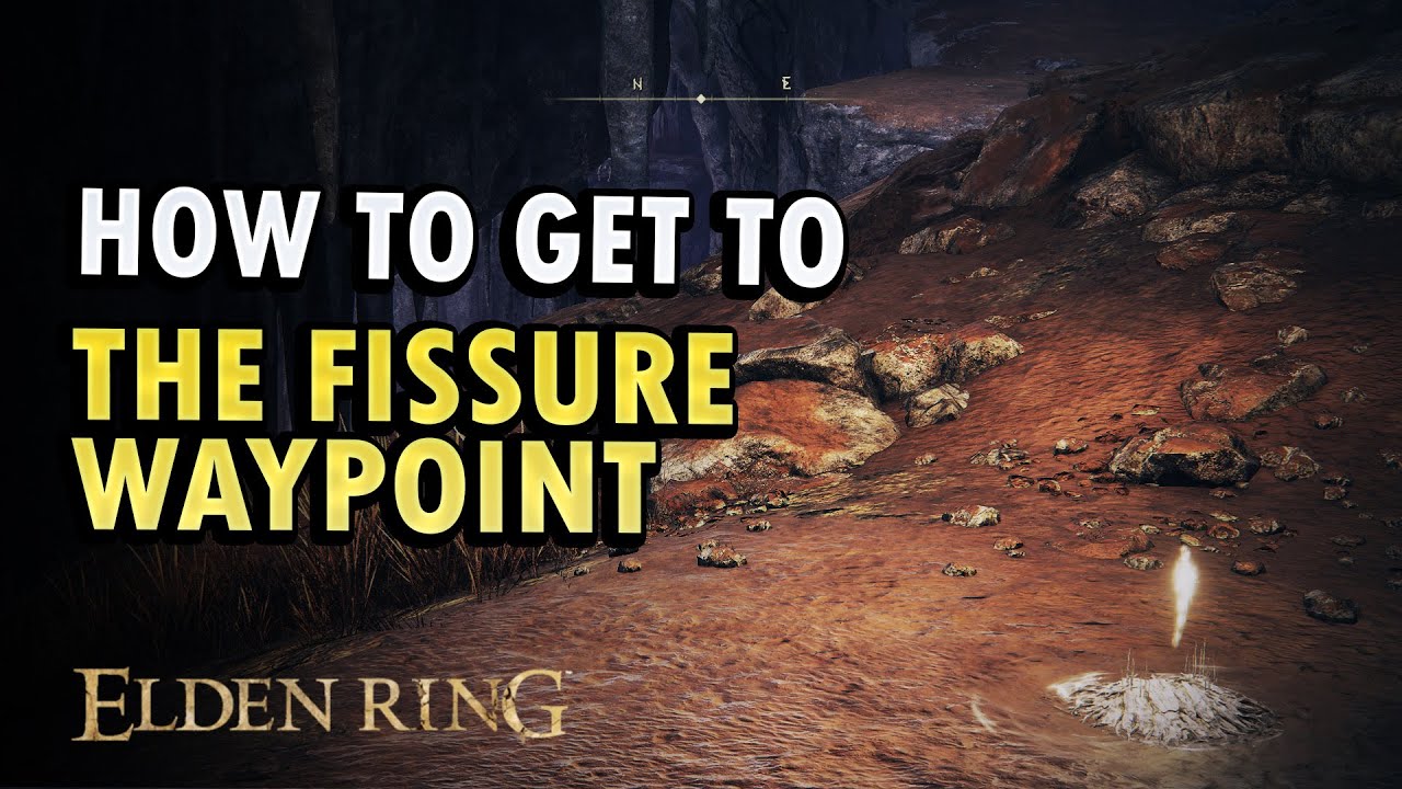 How to Get To Fissure Waypoint Site of Grace Elden Ring DLC YouTube