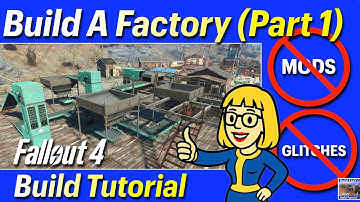 Build a working factory in Fallout 4 with Contraptions Workshop Part 1