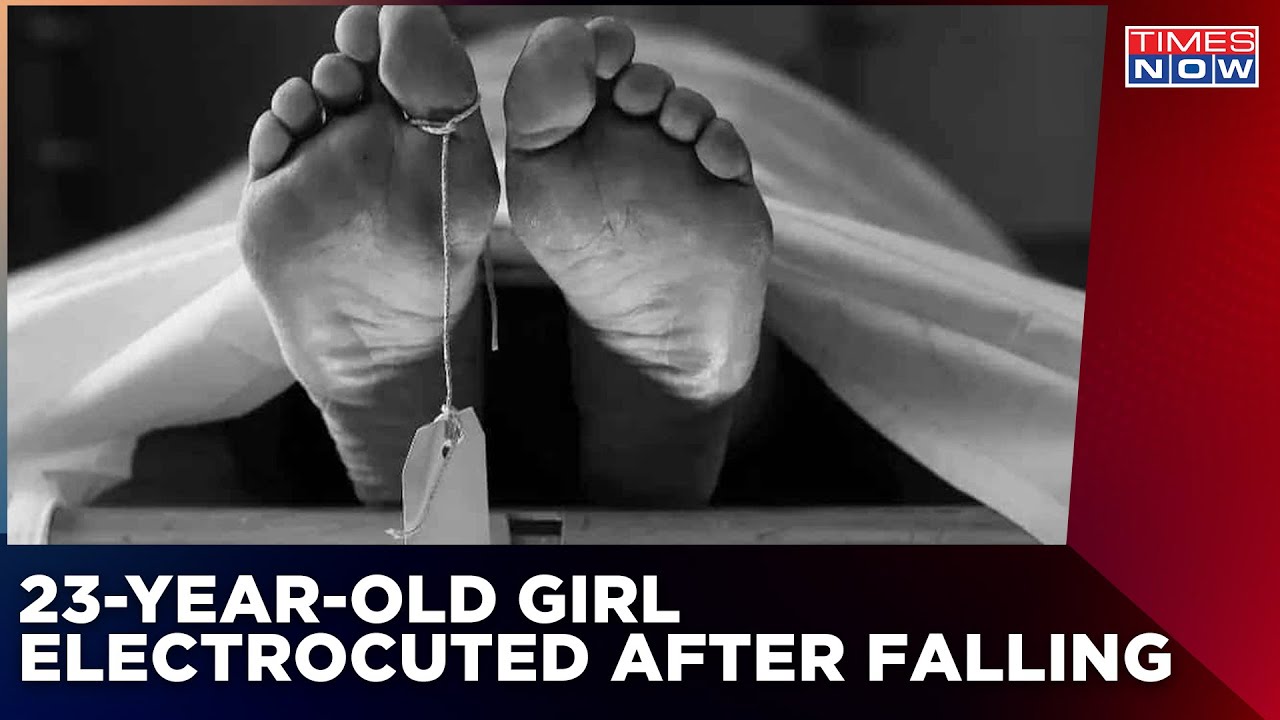 Bengaluru: 23-Year-Old Girl Electrocuted After Scooty Skids On Flooded Road | English News