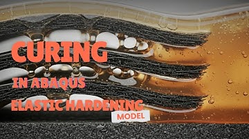 Simulation of Composite Curing  in Abaqus | Elastic Hardening Chile(Alpha) and Chile(T) Models