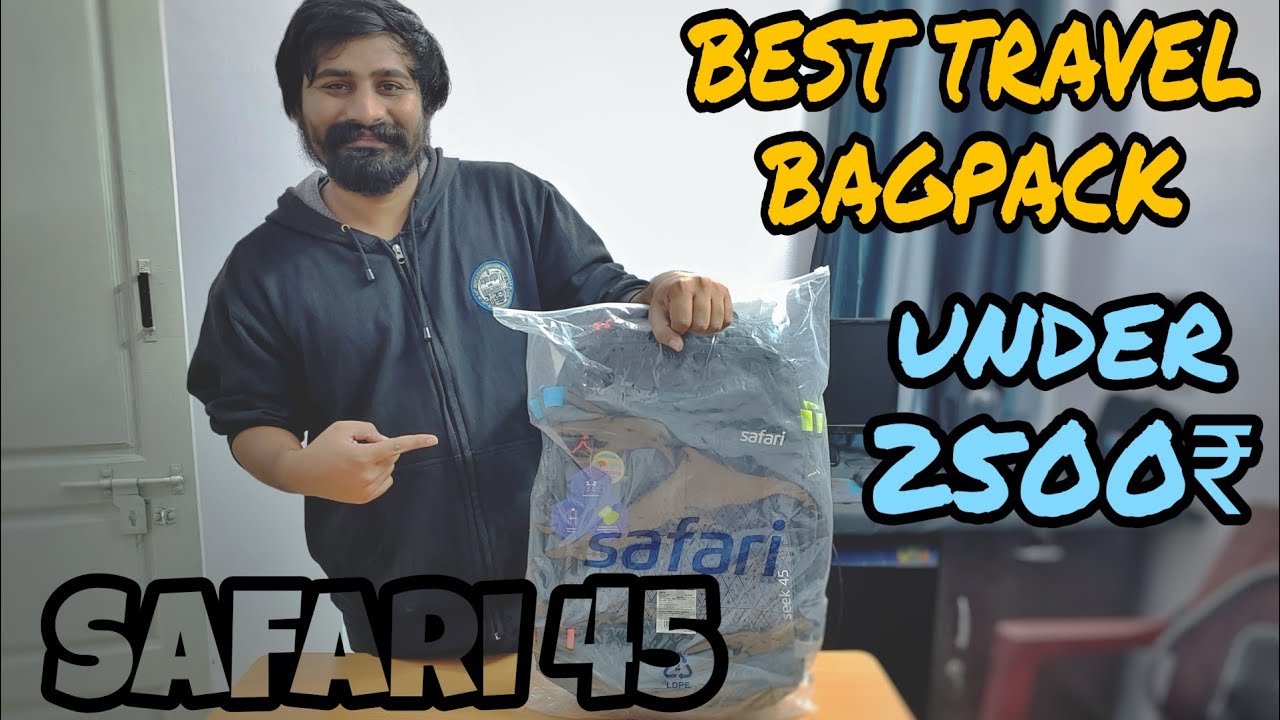 safari 45l backpack