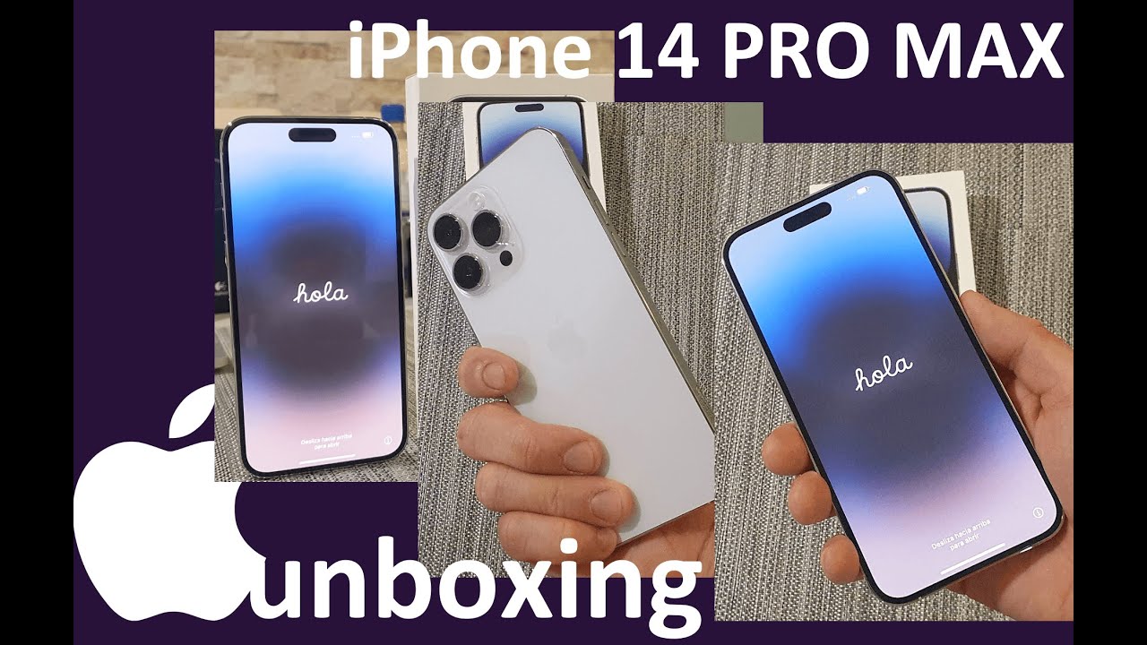 iPhone 14 PRO MAX - primul contact si UNBOXING la FIX O SAPTAMANA DE LA PRECOMANDA