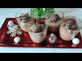 Dessert de Noël # mousse au chocolat et crème de marrons # recette pour repas de Noël # recettenoel
