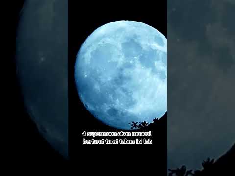 INDAH...! Pemandangan dari Super Blue Moon