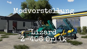 LS22 Mods (Ps4) Lizard Z-406 Orlik  Modvorstellung (Ps4,Ps5,Xbs,Xb1,PC/Mac)