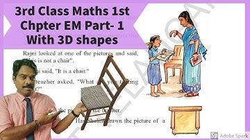 3rd class Mathematics EM 1st Chapter Part-1(Telangana Primary school digital lessons)