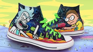 rick and morty converse