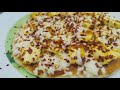 Delicious pizza   home making  indian street food  foodie foodybheem foodlover