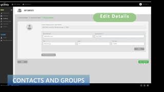 Contacts and Groups