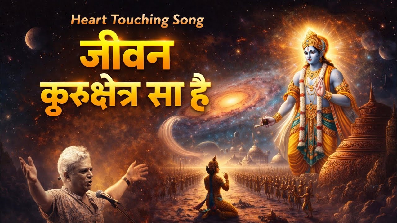 जीवन कुरुक्षेत्र सा है | Krishna Motivational Bhajan | Heart Touching Bhakti Song 2026