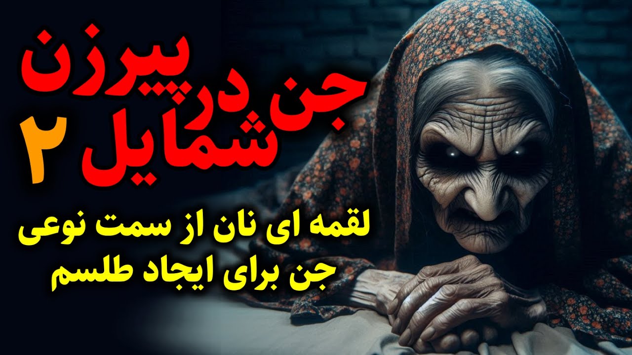 جن در شمایل پیرزن | لقمه ای نان از سمت نوعی جن برای ایجاد طلسم قسمت2 ...