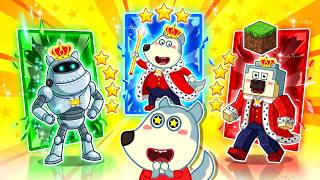 Real Life Game Cards! 🎮 Lycan’s Powerful Transformation | Lycan Cartoon For Kids