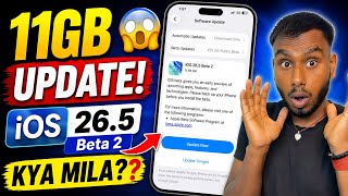 iOS 26.5 Beta 2 😱 11GB Update! Kya Mila? Full Review 🔥